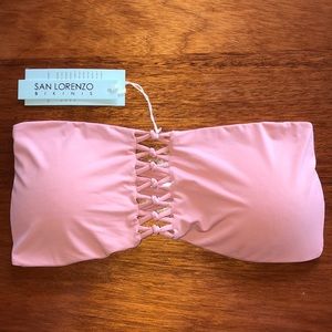 SAN LORENZO BANDEAU TOP SIZE L